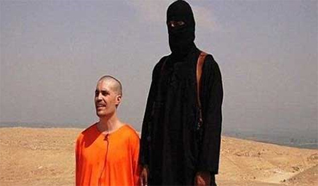 james foley en una imagen del video